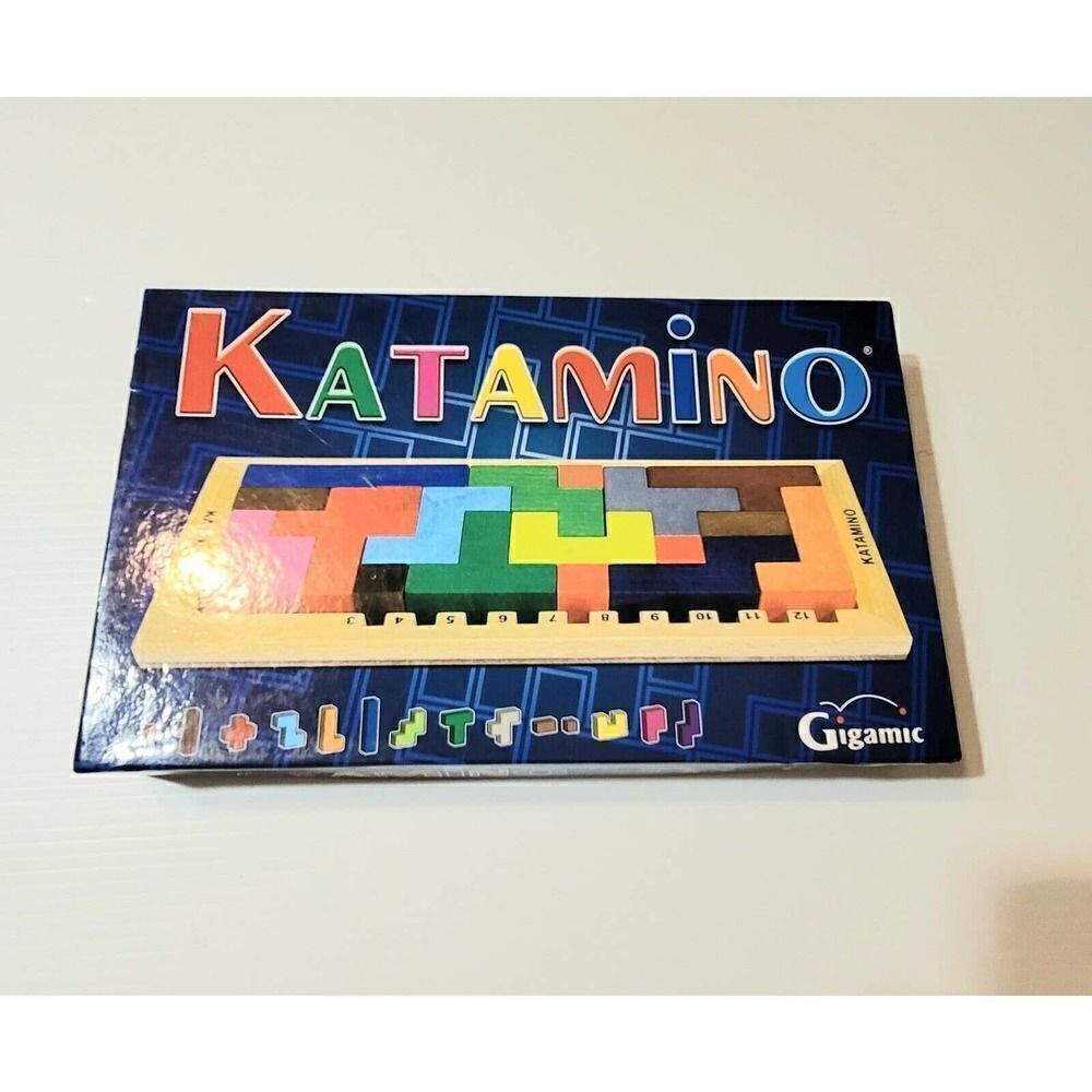 Katamino Board Game COMPLETE ready for family game night Tetris Puzzle